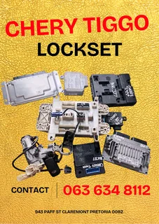 Chery tiggo lockset Call or WhatsApp me 0636348112