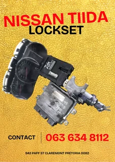 Nissan tiida lockset Call or WhatsApp me 0636348112