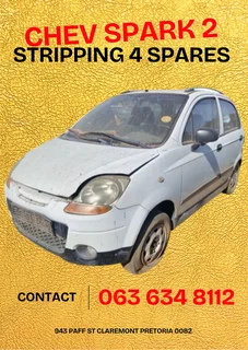 Chev spark 2 stripping for spares Call or WhatsApp me 0636348112