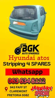 Hyundai atos prime stripping for spares Call or WhatsApp me 0636348112