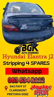 Hyundai Elantra j2 stripping for spares Call or WhatsApp me 0636348112