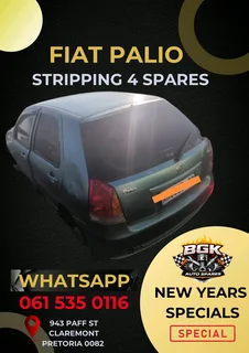 Fiat palio stripping for spares Call or WhatsApp me 0636348112