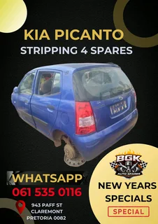 Kia picanto stripping for spares Call or WhatsApp me 0636348112