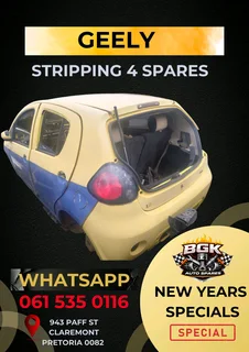 Geely stripping for spares Call or WhatsApp me 0636348112