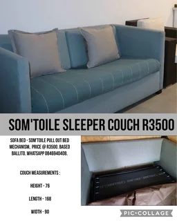 Som'toile sleeper couch