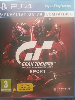 Ps4 Game: Gran Turismo Sport