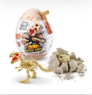 Zuru -robo Alive Dino Fossil Find Surprise Unboxing Robotic Toy - Brand New