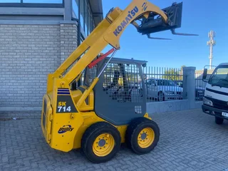 2007 KOMATSU SK714 SKIDSTEER LOADER