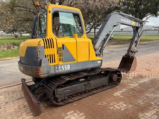 2007 VOLVO EC55B TRACKED EXCAVATOR