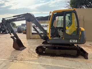 2007 VOLVO EC55B TRACKED EXCAVATOR
