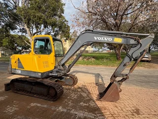 2007 VOLVO EC55B TRACKED EXCAVATOR