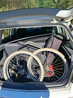 WHEELCHAIR FOLDABLE ALUMINIUM