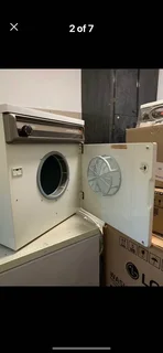 AEG tumble dry perfect working and looking condition compact van go on top of the washing machin