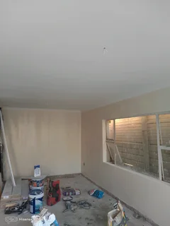 Painting in progress, professional team professional finish