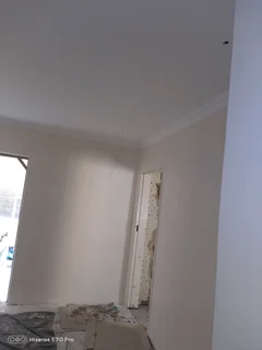 Painting in progress, professional team professional finish