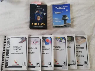 AVEX Private Pilots License Manuals (full set) + Air Law and Radio Handbook