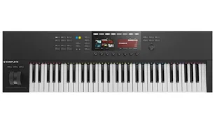 Native Instruments Komplete Kontrol S61 Mk2 Keyboard Premium Semi-weighted Keybed with aftertouch