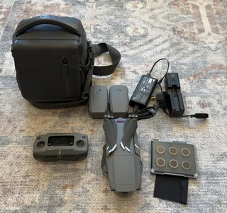 DJI Mavic 2 Zoom Flymore Combo, with PolarPro 6-Pack Cinema Series ND Filters