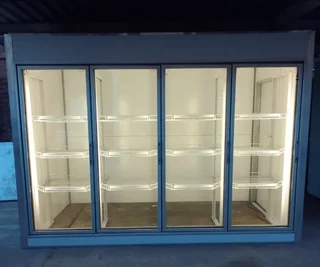 Beverage Fridge 4 glass doors