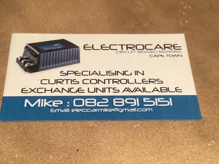GOLF CART CONTROLLER REPAIR—SOUTH AFRICA