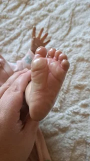 Life like newborn doll,excellent condition