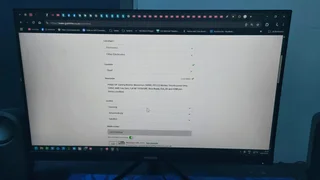 Gaming Monitor (Phillips Momentum 242M)