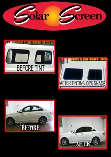 Solar Screen - Window Tinting - Smash &amp; Grab