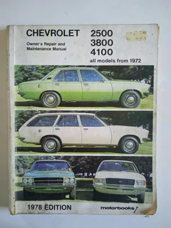 Workhop manual - Chev 2500, 3800, 4100