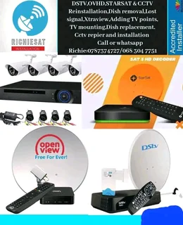 Dstv, Ovhd And Cctv Installation