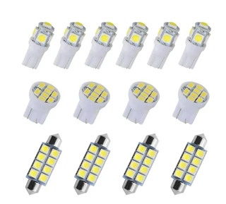 Jaguar x type 15-Piece LED Interior Light Kit