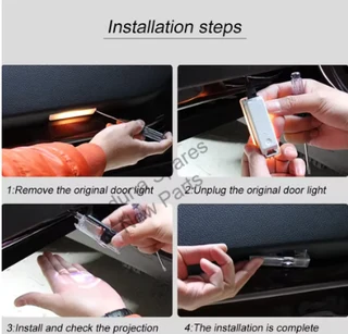 Jaguar LED Door Ghost Shadow Projector Lights