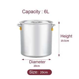 Cooking/Stock Pot from 6ltr to 98ltr.Stainless Steel 304 &amp; 201