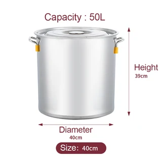 Stainless Steel Stock Pots (201 and 304) from 6ltr to 98ltr