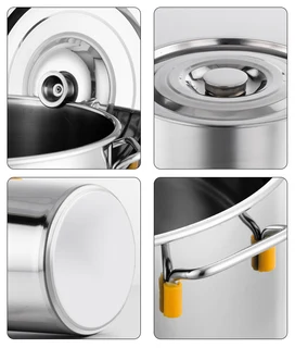 Stainless Steel Stock Pots (201 and 304) from 6ltr to 98ltr