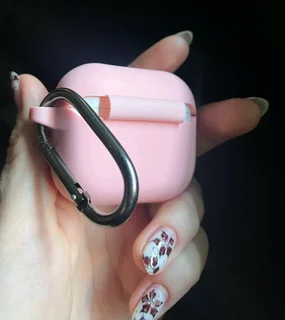 Apple Air Pods 3. Pink cover can be removed but is included!