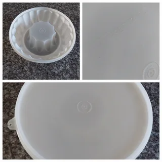 Tupperware mold.