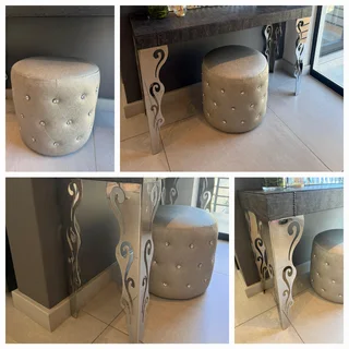 Custom made dresser/sideboard and ottoman