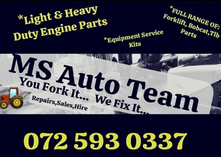 Parts for all forklifts bobcats and tlbs