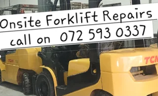 Forklift Repairs onsite