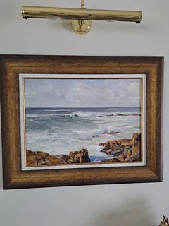 Errol Boyley Oil Painting &#34;seascape&#34;