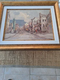 Christiaan Nice  Oil Painting  "district 6"