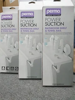 Power Suction Bathroom/Shower Shelves Available For Sale.