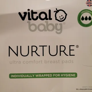 Vitality Baby Nurture Ultra Comfort Breast Pads.