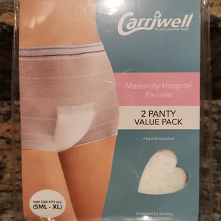 Carriwell Maternity Hospital Panties Available For Sale.One Size Fits All-Sml-XL.