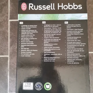 Russel Hobbs 2 In 1 Frozen Drink Mixer And Ice Mixer Available For Sale.