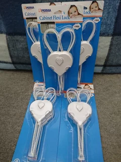New Cabinet/Cupboard Flexi Safety Locks For Sale.