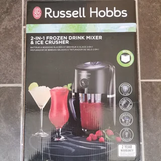 Russel Hobbs 2 In 1 Frozen Drink Mixer And Ice Mixer Available For Sale.