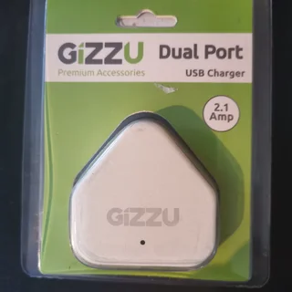 Gizzu 2 Usb 3 Prong Wall Charger For Sale Available For Sale.
