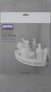 Power Suction Corner Shower Caddy For Sale.