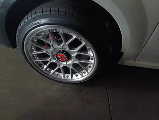 17" Mag wheels with tyres for sale